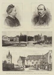 The Death of HH the Duke of Saxe-Coburg and Gotha, KG, Views in the Duchy of Saxe-Coburg