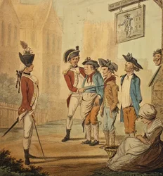 Recruits, published 1780