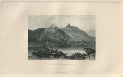 The Picturesque and Romantic Rhine: Kobern and Mathias Chapel, 1928