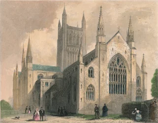 Worcester Cathedral, North West View
