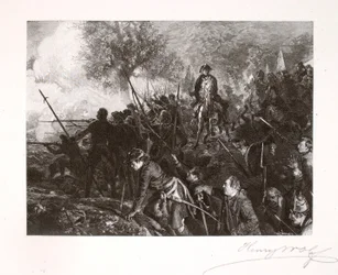 Frederick and His Men at Hochkirch