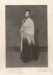 Lady with the White Shawl