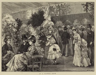 At a Flower Show