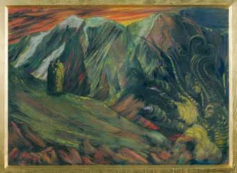 Dante and Virgil in Inferno: Lucifer 1895
