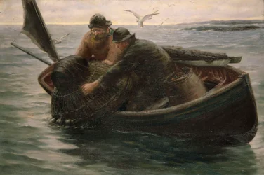 Hauling in the Lobster Pot