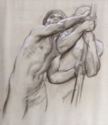 The Steering Oar, Study for 