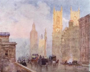 The End of Victoria Street, Westminster