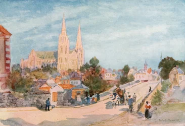 Chartres from the North
