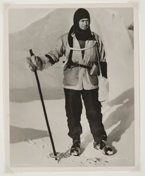 Captain Scott (1868-1912) during the Terra Nova Expedition (1910-13) to the South Pole