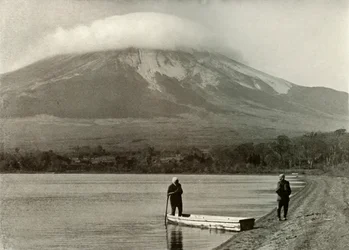 Fuji from Three-Days-Moon Lake, 1910