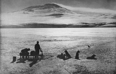Mount Erebus Showing Signs of Activity, c1910