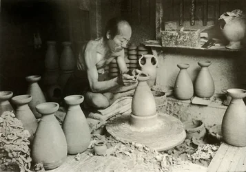The Potter at His Wheel, 1910