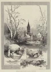 Eaton Hall, Chester, the Seat of the Duke of Westminster