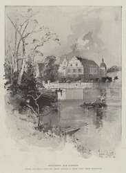 Kranichstein, near Darmstadt, Where the Grand Duke and Grand Duchess of Hesse Spend Their Honeymoon