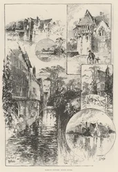 Rambling Sketches, Moated Houses