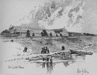 The Crystal Palace in Hyde Park, London, 1851, 1891