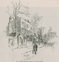 The house of William Morris in Hammersmith