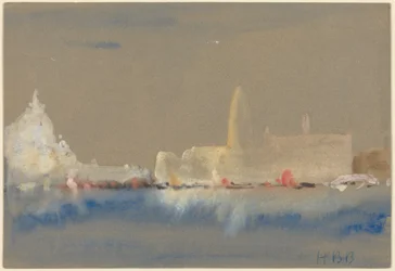 The Salute and the Palazzo Ducale from the Bacino di San Marco