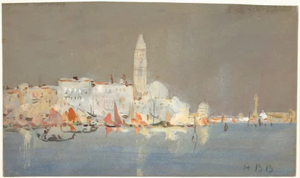 Venetian Capriccio with a Campanile