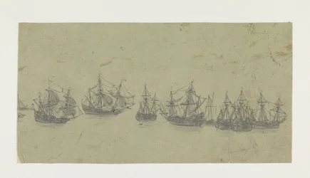 Frieze with Ships in a Roadstead