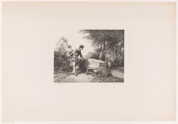 Two Couples in a Park