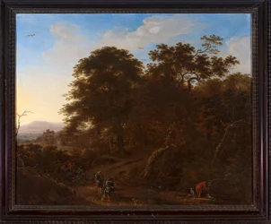 Landscape with Travelers