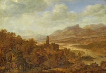 Landscape with the River Rhine