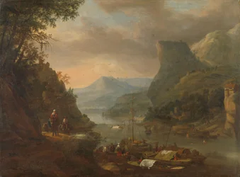 River View in a Mountainous Region (c.1667)