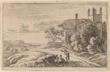 Building with a Square Tower