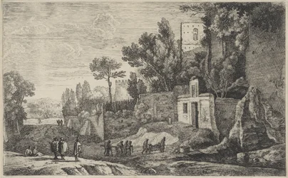 Landscape with a Hospital (series title: Twelve Landscapes)