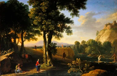 The Holy Family in a Landscape, c.1640