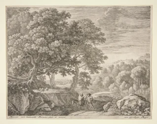 The Little Angels on the Hill, from the set The Flight into Egypt