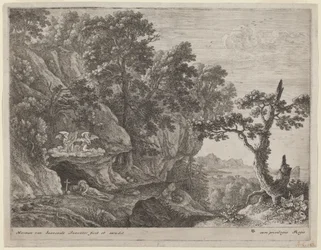 The Repentant Magdalene in a Landscape