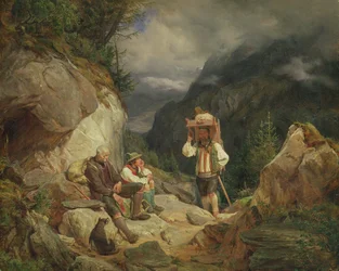 Rest on the Mountain, 1848