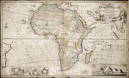 Map of Africa, c.1715
