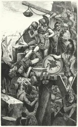 Alexander the Great Laying Siege to Tyre, 332 BC