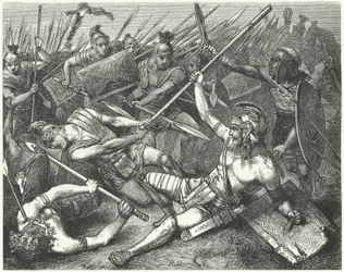 Death of Spartacus, 71 BC