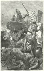Ramesses the Great at the Battle of Kadesh, 1274 BC