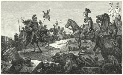 The Meeting Between Scipio Africanus and Hannibal Before the Battle of Zama, 202 BC
