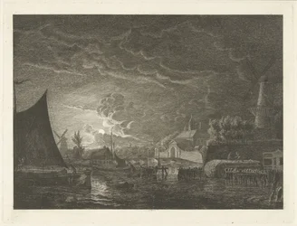 View of the Marepoort in Leiden