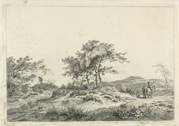 Landscape with Rider and Pedestrian
