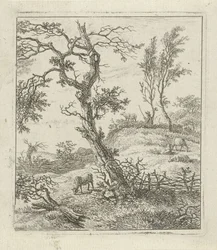 Landscape with Shepherd on Hill