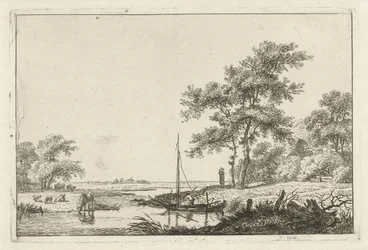 Landscape with a Small Boat