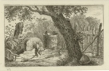 Landscape with Grindstone