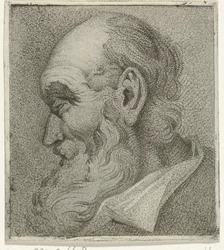 Portrait of an Old Man, in Profile