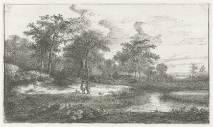 Two Hunters by a Fen