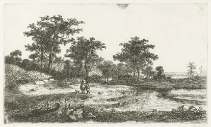 Two Hunters by a Fen