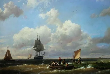 Off Helvoetsluys, Isle of Voorne
