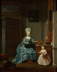 Susanna van Collen née Mogge and her Daughter