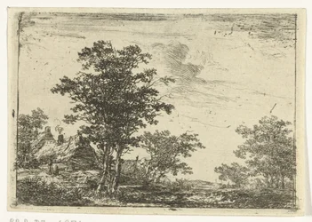 Farmhouse with Smoking Chimney